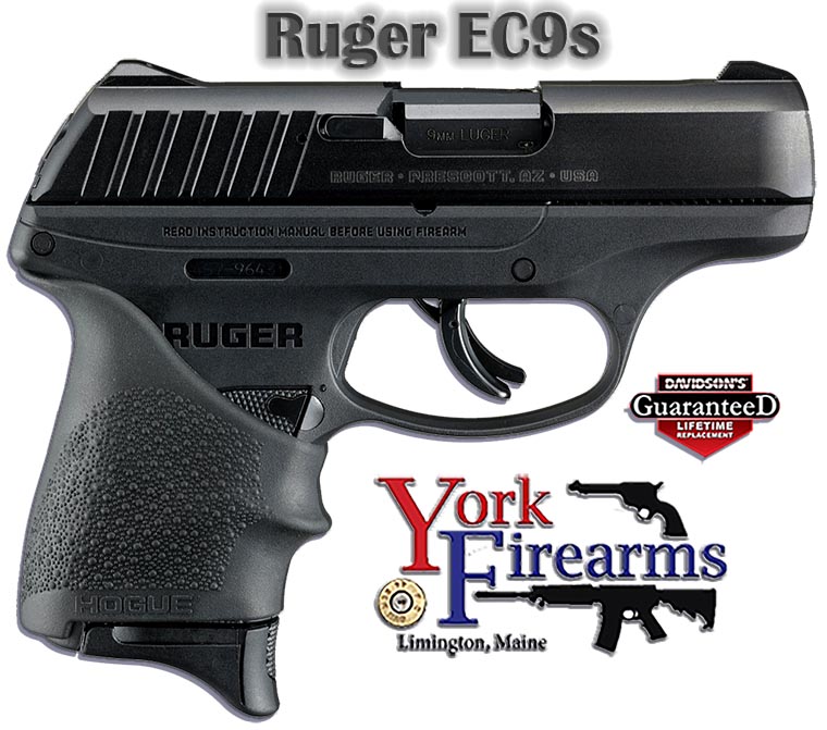 Ruger EC9s 9MM 7R 3.12