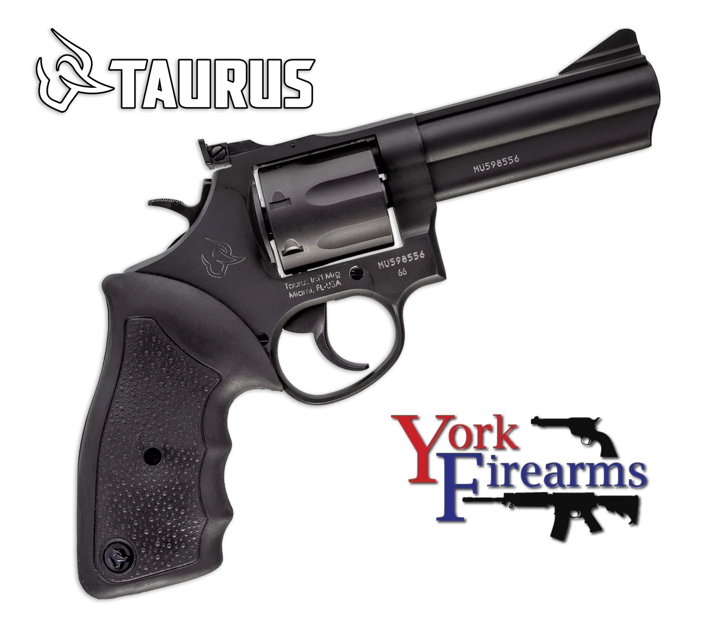 Taurus Model 66 357MAG / 38SPL Matte Black Oxide 4